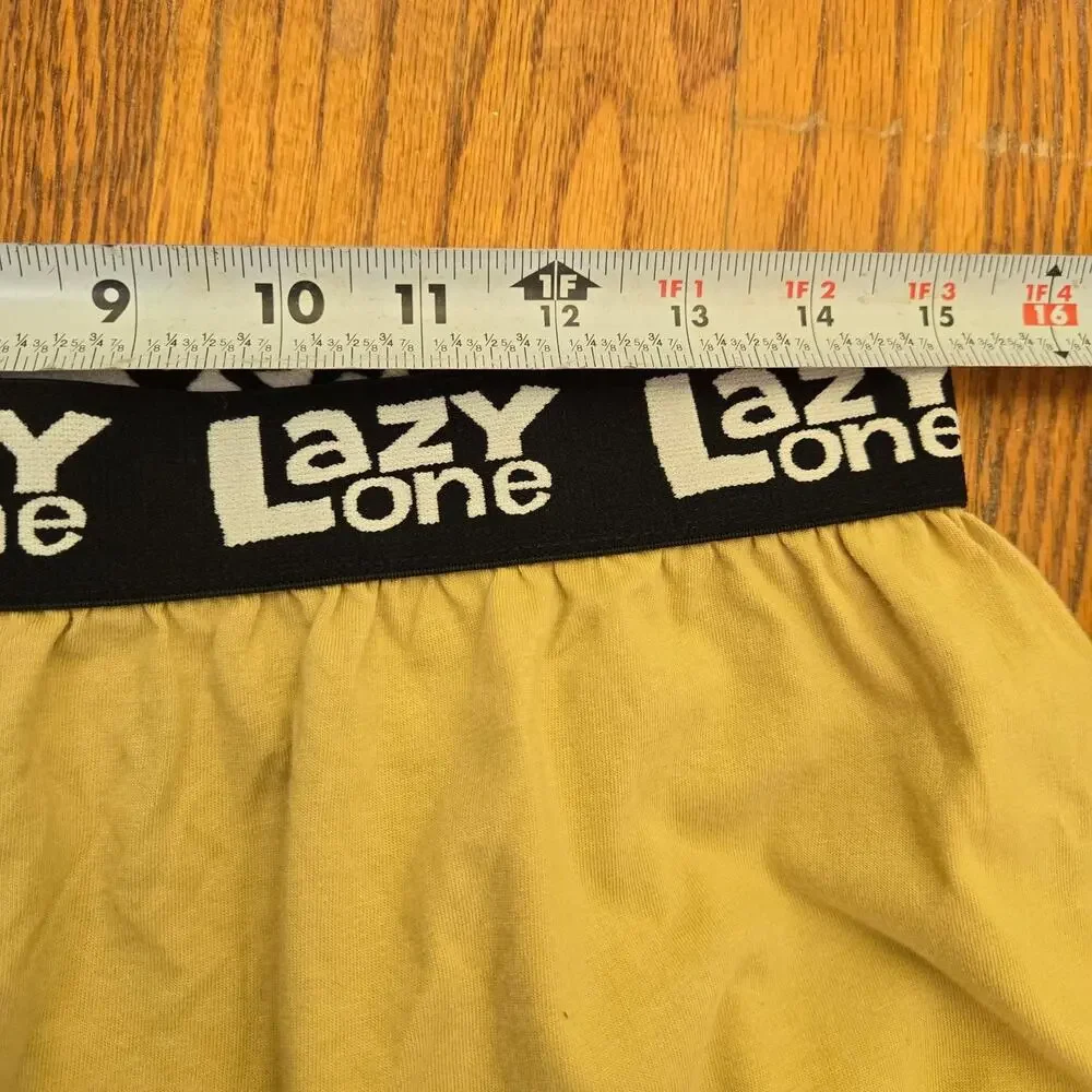 Lazyone funny mens large‎ boxers SKID MARKS